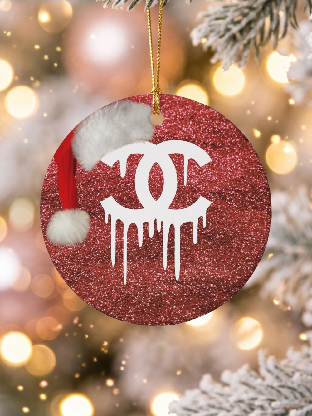 HANDMADE FASHION Ceramic Christmas Ornament